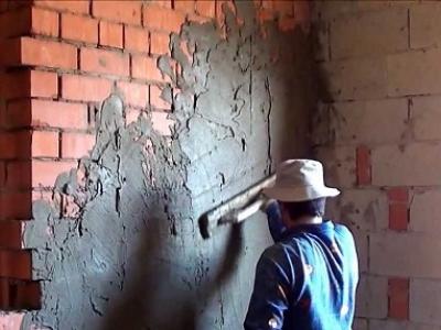 Штукатурка стен без маяков в Новосибирске